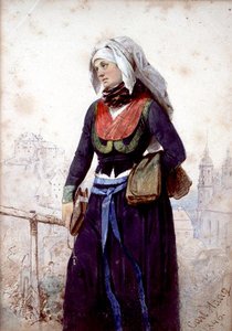 Eine Nonne in Bayern