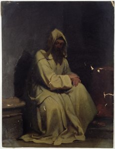Porträt eines sitzenden Mönchs, 1847