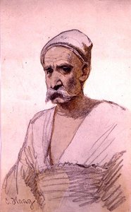 Studie einer ägyptischen Figur