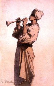 Der Schlangenbeschwörer von Carl Haag