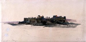 Der Tempel der Sonne in Palmyra von Carl Haag