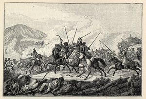General Vandammes Gefangennahme in der Schlacht von Kulm am 30. August 1813