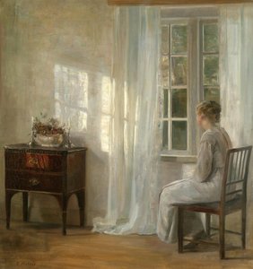 Warten am Fenster