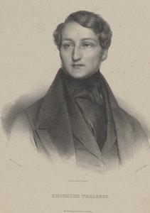 Porträt des Pianisten und Komponisten Sigismund Thalberg, 1812-1871