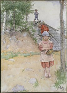Beim Keller von Carl Larsson