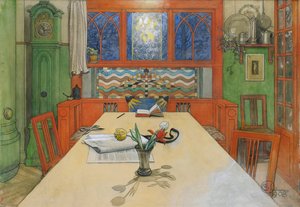 Der Tag ist vorbei, Gute Nacht! 1908 von Carl Larsson