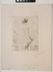 Lisbeth von hinten gesehen