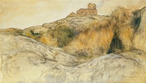 Marstrand Schloss; Marstrands Fästning, 1893 von Carl Larsson