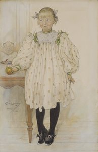Martha Winslow als Mädchen, 1896 von Carl Larsson
