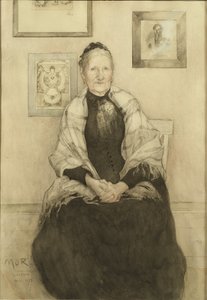 Mutter, ca. 1893 von Carl Larsson