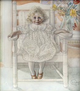 Porträt von Inga-Maria Thiel von Carl Larsson