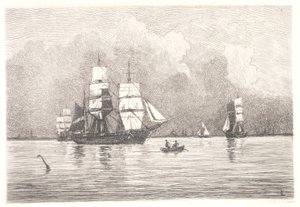 Von Kopenhagens Reede von Carl Locher