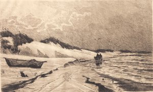 Aus den Dünen am Sønderstrand von Skagen