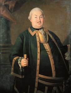 Porträt von General Fyodor Berchman (1762)
