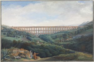 Die Aquädukte von Caserta, 1789