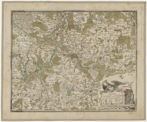 Gegend bei Berlin und Potsdam (kol.) - Oesfeld 1778
