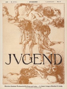 Titelillustration für die Zeitschrift Jugend