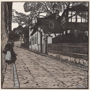 Das Therese-Krones-Haus, 1902 von Carl Moll