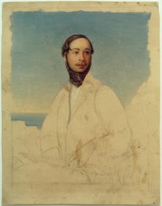 Selbstbildnis 1835 von Carl Morgenstern
