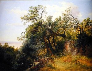 Im Ariccia Park von Carl Morgenstern