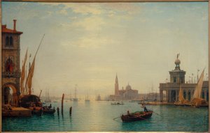Venedig, Canal Grande, Blick auf S. Giorgio von Carl Morgenstern