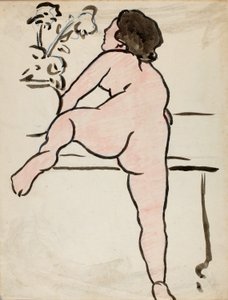 Weiblicher Akt von Carl Newman