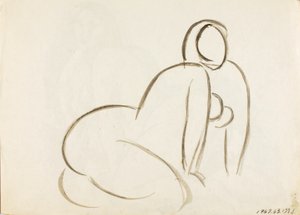 Weiblicher Akt von Carl Newman