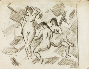 Gruppe von drei weiblichen Akten