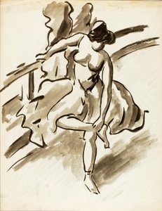 Stehende Tänzerin von Carl Newman