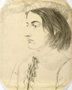 Ludwig Simon, Theologiestudent, 1816 von Carl Philipp Fohr