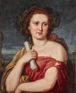 Bildnis einer jungen Dame (Anna von Lieben?) von Carl Rahl