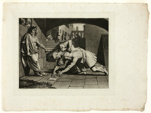 Die zwei Glatzköpfe, die um einen Kamm kämpfen von Carl Russ