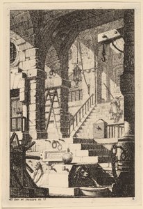 Fantasie eines antiken Gefängnisses von Carl Schütz