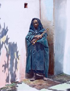 Marokko, Porträt eines Bettlers, Bilddatum: ca. 1910