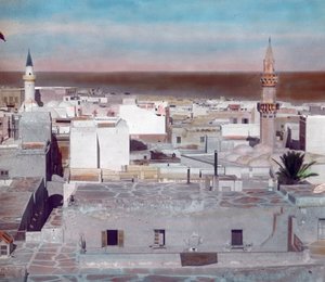 Nordmarokko, Stadtansicht von Fès, Bilddatum: ca. 1910 von Carl Simon