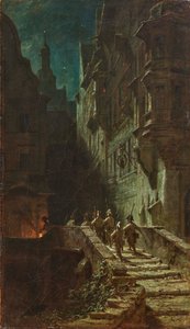 Nachtwache der Menge