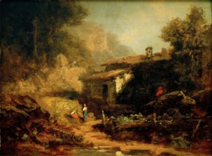 Mühle im Gebirge von Carl Spitzweg