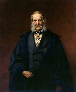 Porträt des Physikers Franz Ernst Neumann 1798-1895, 1886 von Carl Steffeck