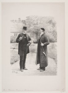 Der Pfarrer und der Schullehrer von Carl Thomsen