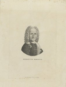 Porträt des Komponisten Benedetto Marcello 1686-1739, ca. 1795