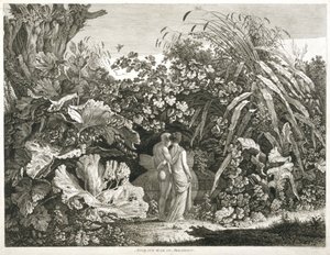 Auch ich war in Arkadien, 1801 von Carl Wilhelm Kolbe