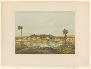 Ansicht einer Landschaft bei Samarang von Carl Wilhelm Mieling (possibly)