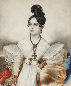 Apollonia Apollinaria Mikhailovna Vielgorskaya 1818-1887, 1830er Jahre