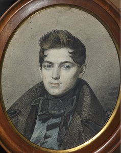 Porträt von Ivan Petrovich Postnikov, 1834 von Carl von Hampeln