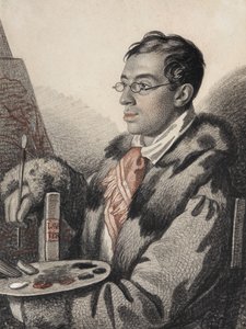 Selbstporträt, 1820-1823