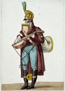 Monsieur Ut la si, Orchester der Bürgertheater (Straßenmusiker) (Illustration)