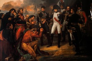 Napoleon vor Madrid im Jahr 1808