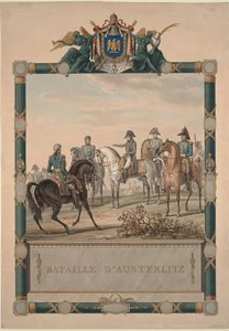 Die Schlacht von Austerlitz am 2. Dezember 1805