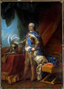 Ganzkörperporträt von Ludwig XV., König von Frankreich