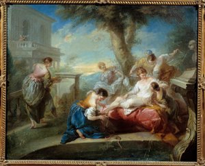 David und Bathseba von Carle van Loo